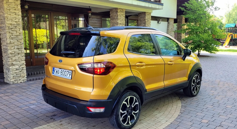 Ford EcoSport cena 66900 przebieg: 50000, rok produkcji 2021 z Zator małe 211